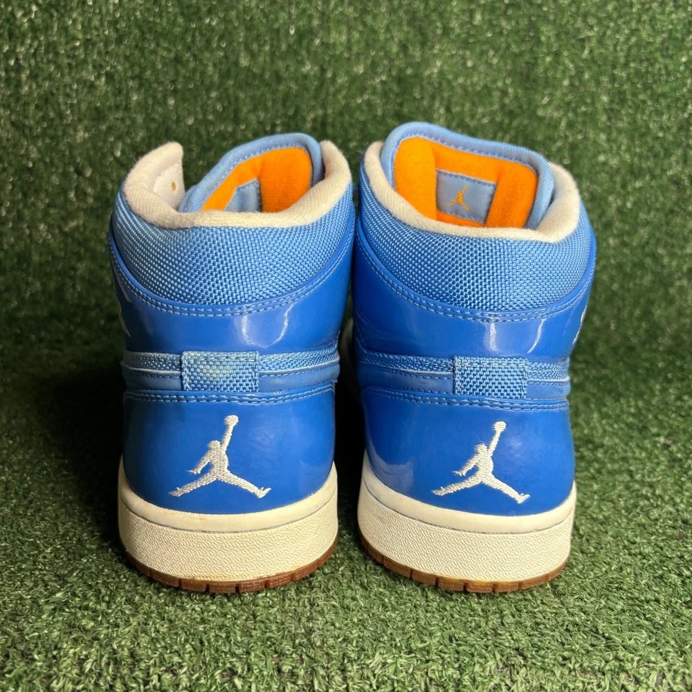 Jordan Air 1 Phat Year of the Dragon Mesh Sport Basketball Sneaker Blue Men 11.5